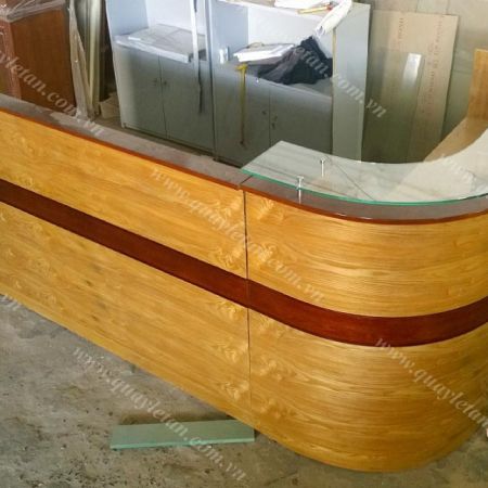Quầy Lễ Tân Cao Sơn QLTC S48